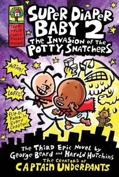 portada Super Diaper Baby 2 The Invasion of the Potty Snatchers (Captain Underpants)
