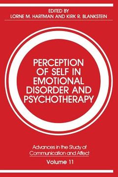 portada Perception of Self in Emotional Disorder and Psychotherapy (en Inglés)