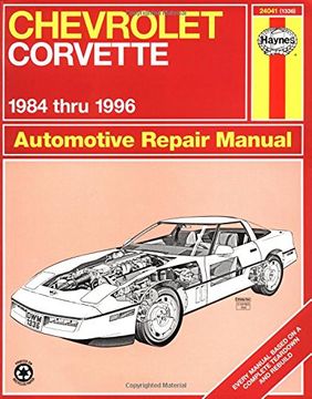 portada Chevrolet Corvette Automotive Repair Manual,Models Covered: Chevrolet Corvette 1984 Through 1996 