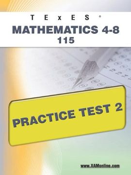 portada Texes Mathematics 4-8 115 Practice Test 2 (en Inglés)
