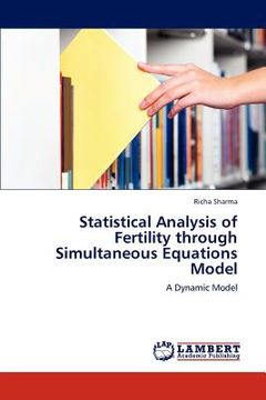 portada statistical analysis of fertility through simultaneous equations model (en Inglés)