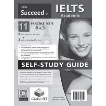 portada Succeed in Ielts 11 8+3 Tests Selfstudy Edition (en Inglés)