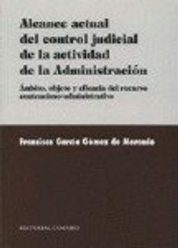 portada Alcance Actual Del Control Judicial De L