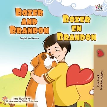 portada Boxer and Brandon (English Afrikaans Bilingual Book for Kids)