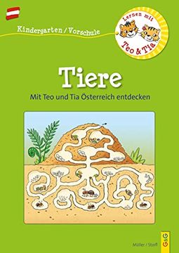 portada Österreich Entdecken mit teo und tia - Tiere (en Alemán)