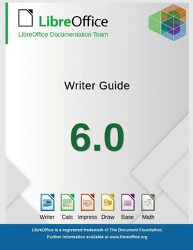 portada Libreoffice 6. 0 Writer Guide (en Inglés)