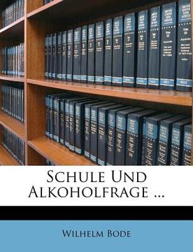 portada Schule Und Alkoholfrage ... (in German)