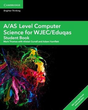 portada A/As Level Computer Science for Wjec/Eduqas Student Book with Cambridge Elevate Enhanced Edition (2 Years) (en Inglés)