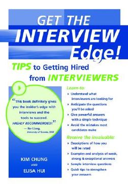 portada get the interview edge! tips to getting hired from interviewers