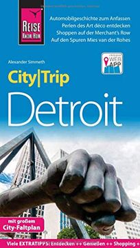 portada Reise Know-How Citytrip Detroit: Reiseführer mit Stadtplan und Kostenloser Web-App