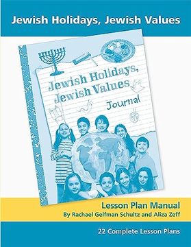 portada Jewish Holidays Jewish Values Lesson Plan Manual (en Inglés)