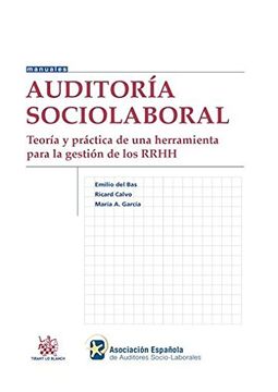 portada Auditoría Sociolaboral (Manuales de Derecho del Trabajo y Seguridad Social)