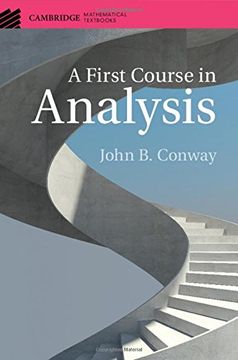 portada A First Course in Analysis (Cambridge Mathematical Textbooks) (en Inglés)