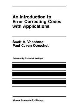 portada an introduction to error correcting codes with applications