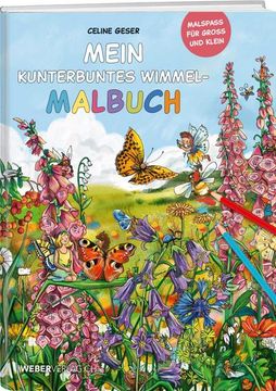 portada Mein Kunterbuntes Wimmel-Malbuch (en Alemán)