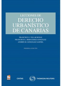 portada Lecciones de Derecho Urbanístico de Canarias (Monografía) (in Spanish)