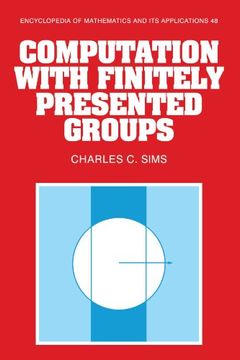 portada Computation With Finitely Presented Groups Paperback (Encyclopedia of Mathematics and its Applications) (in English)