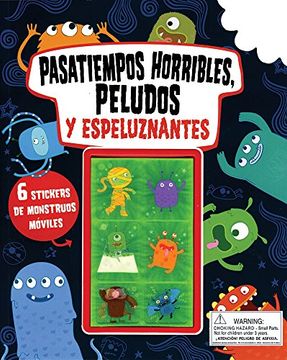 portada Pasatiempos Horribles, Peludos y Especluznantes (Activity With c (in Spanish)