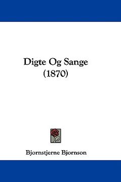 portada digte og sange (1870) (in English)