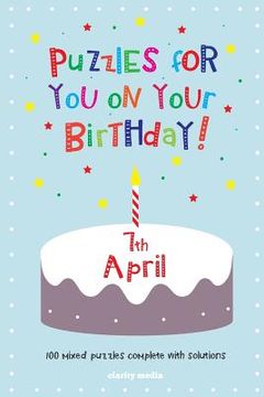 portada Puzzles for you on your Birthday - 7th April (en Inglés)