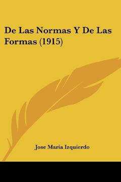 portada De las Normas y de las Formas (1915) (in Spanish)