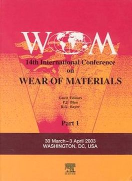 portada Wear of Materials: 14th International Conference