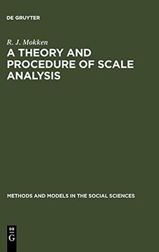 portada A Theory and Procedure of Scale Analysis: With Applications in Political Research (Methods and Models in the Social Sciences) 