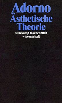 portada Sthetische Theorie. Gesammelte Schriften in 20 Bnden, Band 7 (in German)