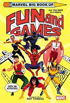 portada Marvel big Book of fun and Games (en Inglés)