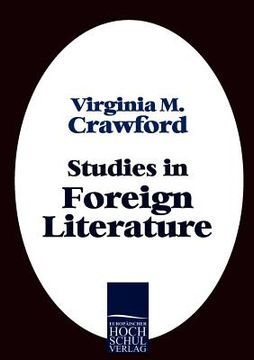 portada studies in foreign literature (en Inglés)
