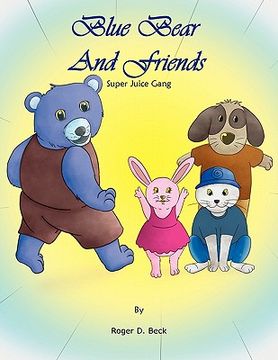 portada blue bear and friends (en Inglés)