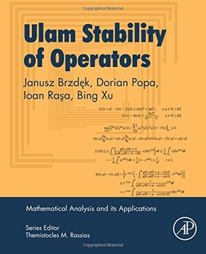 portada Ulam Stability of Operators (Mathematical Analysis and its Applications) (en Inglés)