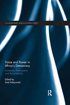 portada Voice and Power in Africa's Democracy: Institutions, Participation and Accountability (Contemporary African Politics) (en Inglés)