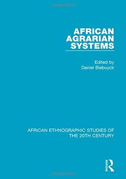 portada African Agrarian Systems (en Inglés)