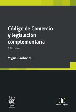 portada Código de Comercio y Legislación Complementaria / 7 ed.
