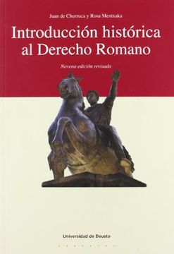 portada Introduccion Historica al Derecho Romano (9Âª Edici