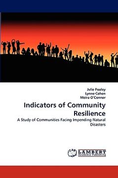 portada indicators of community resilience