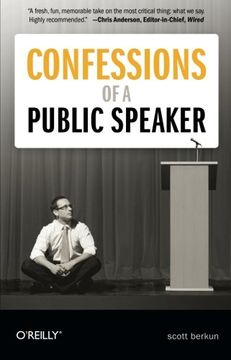 portada confessions of a public speaker (en Inglés)