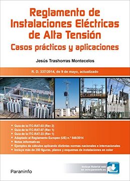 portada Rat. Reglamento de Instalaciones Eléctricas de Alta Tensión. Casos Prácticos y Aplicaciones (in Spanish)
