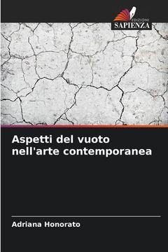 portada Aspetti del vuoto nell'arte contemporanea (en Italiano)
