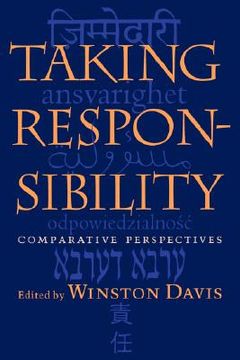 portada taking responsibility: comparative perspectives (in English)