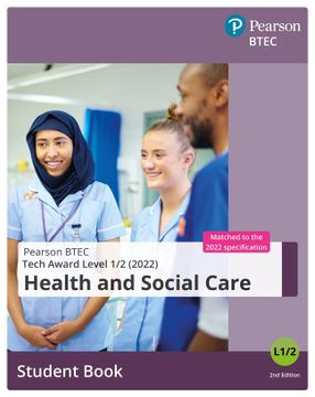 portada Btec Tech Award 2022 Health and Social Care Student Book (in English)