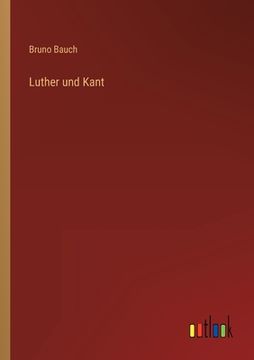 portada Luther und Kant (in German)