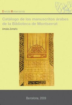 portada Catálogo de manuscritos árabes de la Biblioteca de Montserrat (Orientalia Montserratensia)