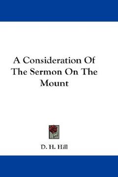 portada a consideration of the sermon on the mount
