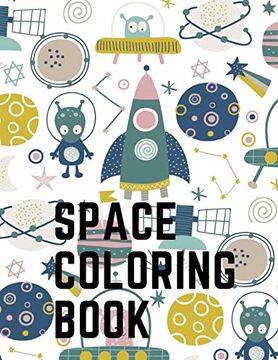 portada Space Coloring Book (in English)