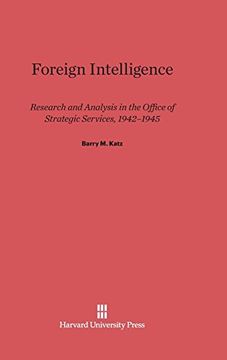 portada Foreign Intelligence (in English)