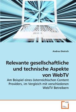 portada Relevante gesellschaftliche und technische Aspekte von WebTV