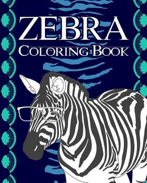 portada Zebra Coloring Book (en Inglés)