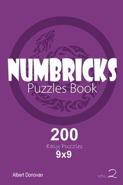 portada Numbricks - 200 Easy Puzzles 9x9 (Volume 2) (en Inglés)